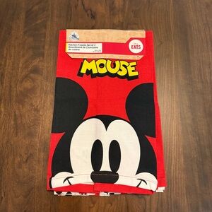 Disney Red Mickey Mouse Kitchen Towels